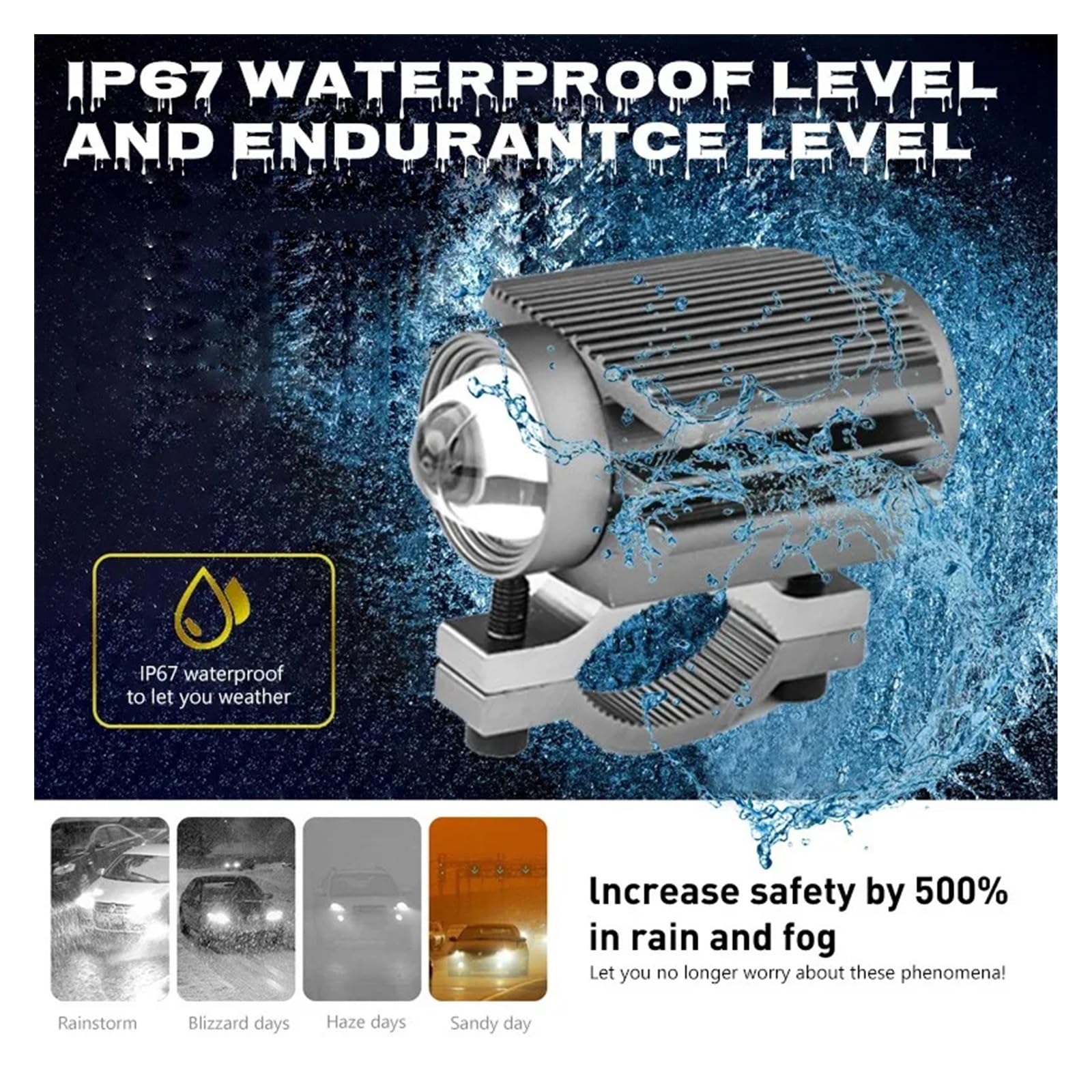 オートバイのヘッドライトアセンブリ に適合するオートバイ用